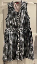 Ladies casual dress 14 gingham dress 14