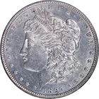 1897 Morgan Silver Dollar ~ AU Detail