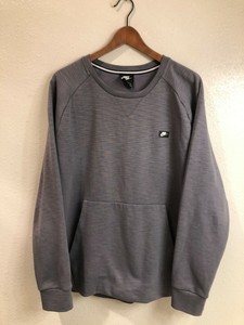 nike men's sportswear optic crewneck pullover