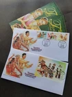 *FREE SHIP Malaysia Traditional Dance 2005 Costumes India Chinese (FDC) *c scan