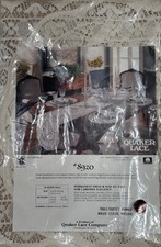 VTG Quaker Lace Table Buffet Runner 8920 15x36 Natural New Cottage Core