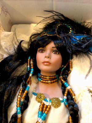 2003 32  Rustie  Mahima  Porcelain Doll 006/150. Limited Edition With Box. Rare
