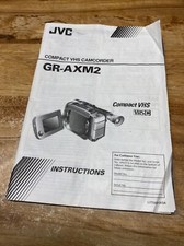 JVC GR-AXM2 Compact VHS Video Camera Instruction Manual