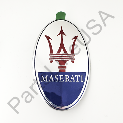 Genuine Maserati 4200, GranCabrio, GranTurismo Front Grill Emblem