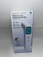 Sharper Image Touchless Thermometer Precision Sensor 1-3cm Scanning Distance