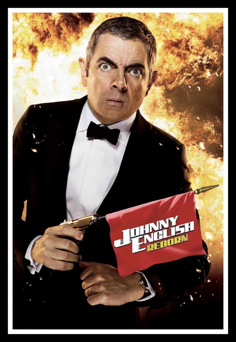 Johnny English Reborn Movie Poster Print Unframed Canvas Prints