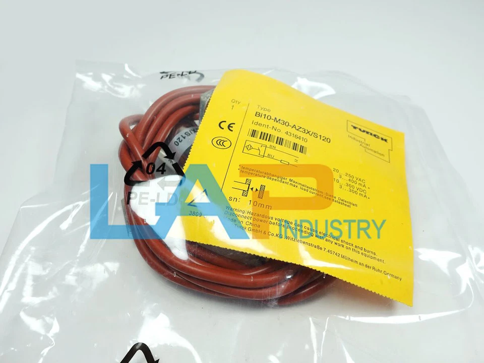 1PCS NEW For TURCK proximity switch Bi10-M30-AZ3X/S120 20...250VAC 3...400mA ### - Image 3 of 4