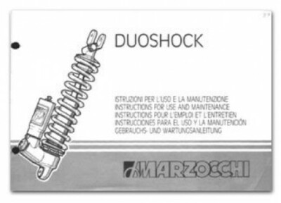 1987 KTM 350 500 MX Marzocchi Maintenance Manual