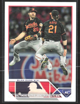 2023 Topps Baseball MLB No. 499 Slam Dunk Win!