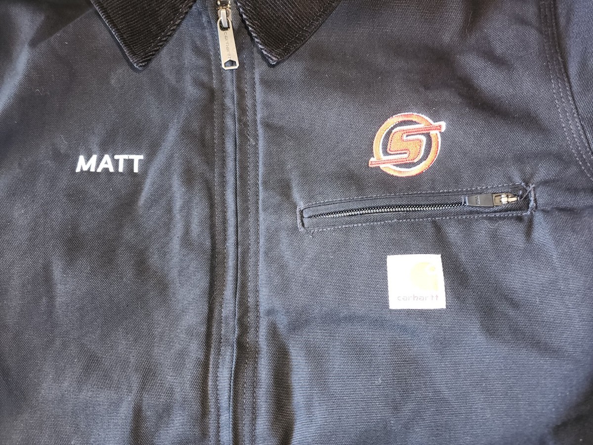 CARHARTT 0J3828-M DETROIT DUCK CANVAS WORKWEAR BLANKET LINED