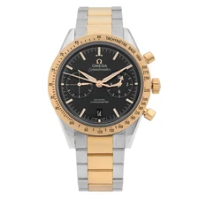 Omega Speedmaster 57 18k 玫瑰金不锈钢黑色表盘手表 331.20.42.51.01.002