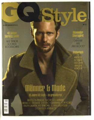 Alexander Skarsgard Raf Simons Miuccia Prada Donatella Versace GQ STYLE MAGAZINE