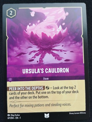 Ursula's Cauldron - Lorcana - The First Chapter - NM - 67