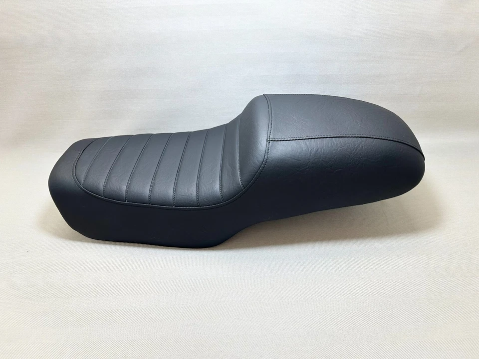 Asiento de corredor café pasajero Honda CB750C CB 750C personalizado bajo perfil doble Foto 2 de 4