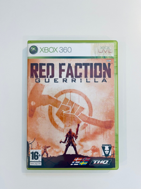 Red Faction Guerrilla, Xbox 360, Xbox 360, Med manual…