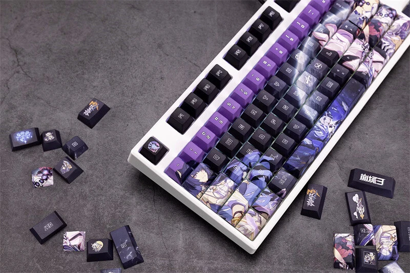 Honkai Impact 3 Herrscher of Finality RGB Mechanical Keyboard 3-mode Connection - Image 3 of 4