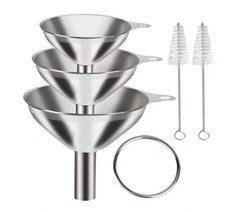 5pcs Funnel Set - Cooking, And Bottle Filling...