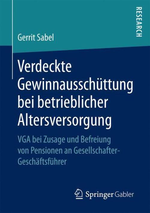Thumbnail - Verdeckte Gewinnausschüttung Bei Betrieblicher Altersversorgung Gerrit