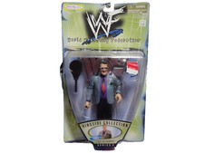 VINTAGE WWF WWE Ringside Collection Series 2 Jim Cornette Figure W* Racket Jakks