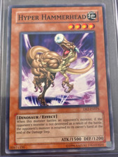 Hyper Hammerhead IOC-074 Yu-Gi-Oh! Card Lightly Played Effect Dinosaur