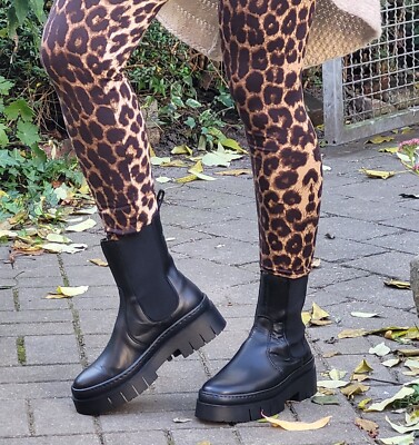 ART Company Schuhe 1954 schwarz Echtleder Chelsea Boots Damen