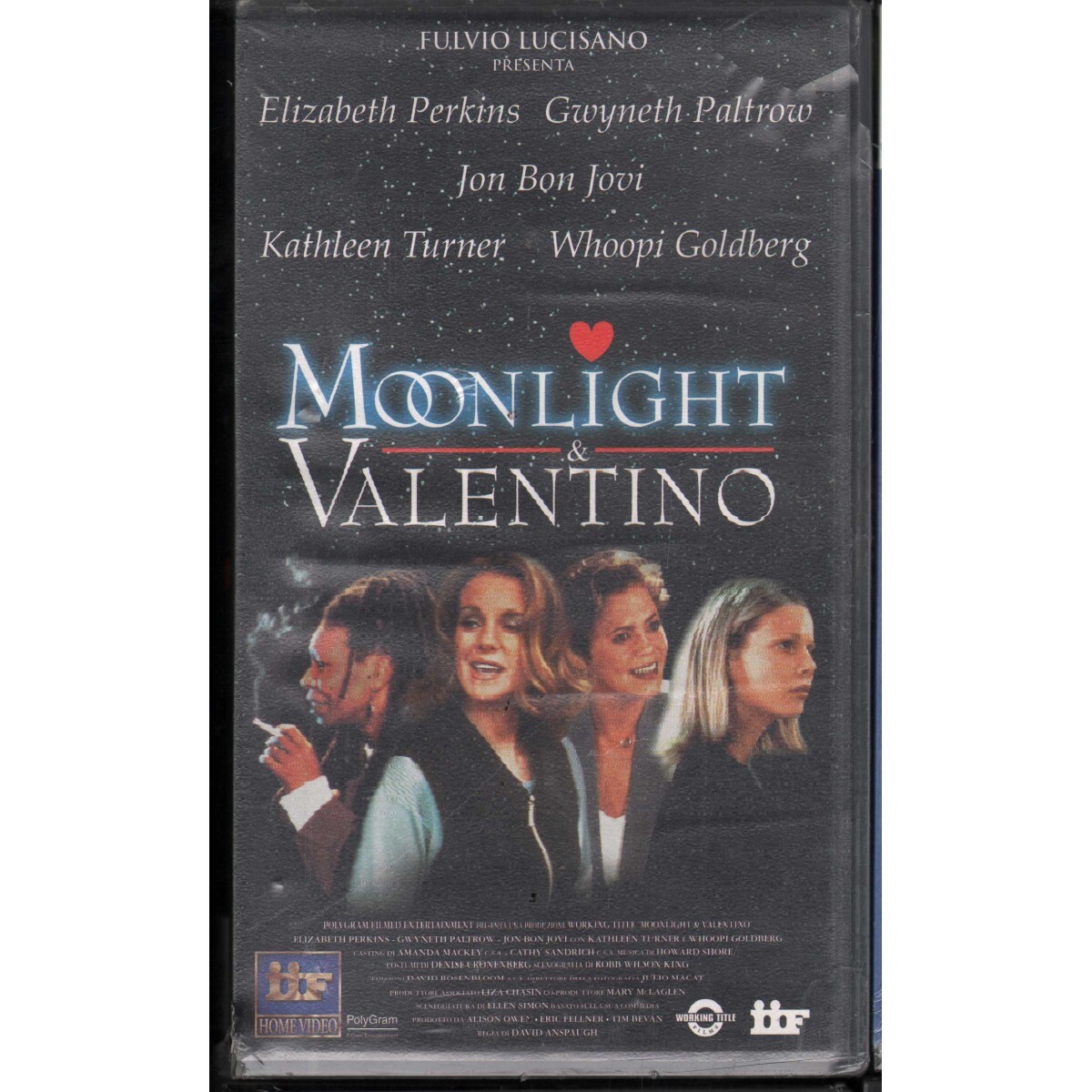 Moonlight And Valentino VHS David Anspaugh Univideo - CK20032 Sealed