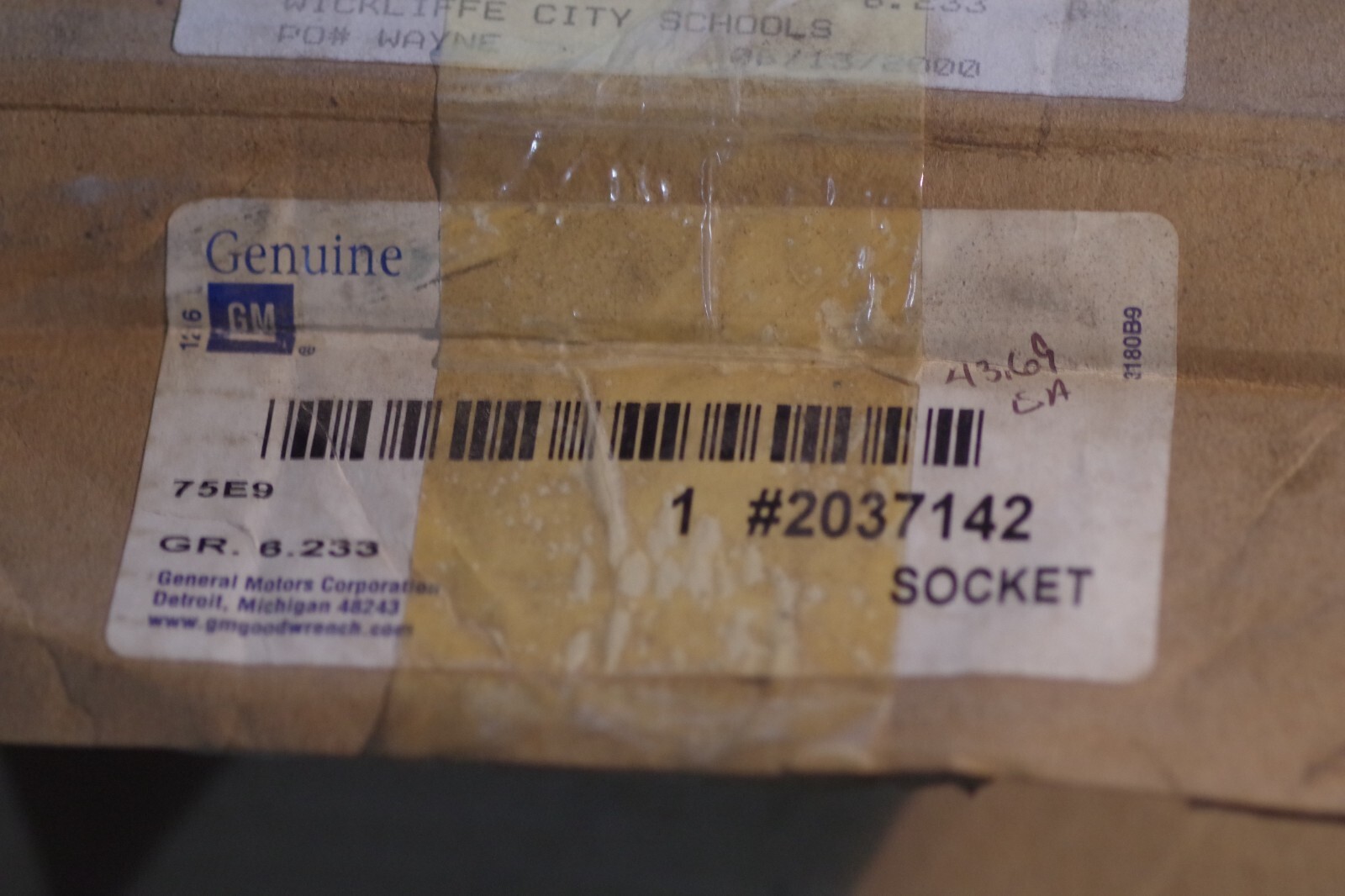 NEW OEM GM Steering Tie Rod End Right Outer GM # 2037142 | eBay