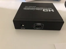 HD Video Converter HDMI To CVBS/HDMI Auto Scaler / Model SWHC-1000 / Adapter 