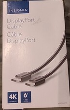 Insignia- 6' DisplayPort Cable - Black