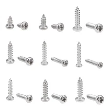 Self Tapping Phillips Cross Pan Head Screws 316 Stainless Steel M2 M2.2 M2.6 M3