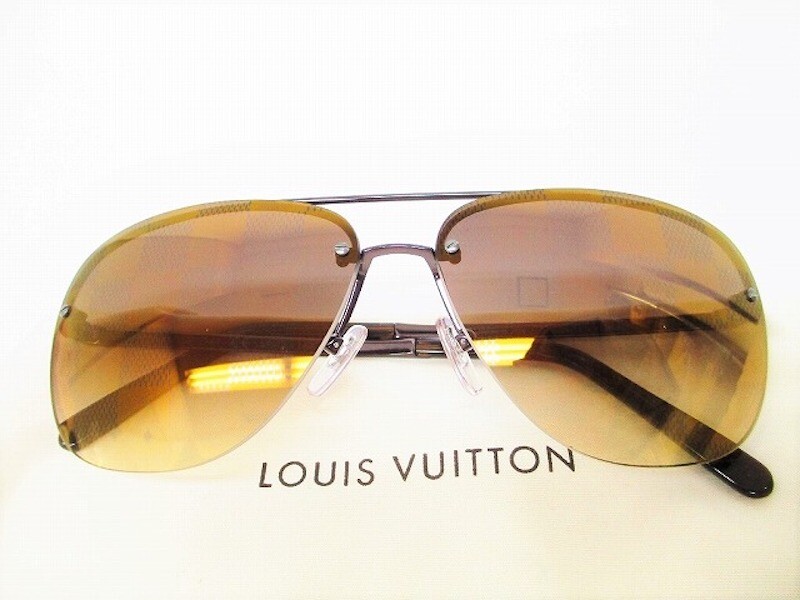 VUITTONソアラ LOUIS VUITTON Sunglass Socoa Damier Z0215U Brown Eye Wear