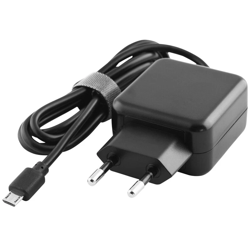 1m Strom Adapter 600mA 3,1A Ladeadapter Ladegerät mit Micro USB 230V Stecker - Bild 2 von 2
