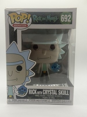 Funko Pop! Animation Rick and Morty 692 Rick with Crystal Skull!!!