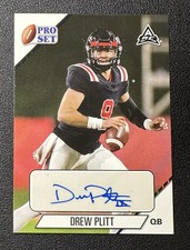 2021 Leaf Pro Set College - Autographs Drew Plitt #PS-DP1 (AU, RC)
