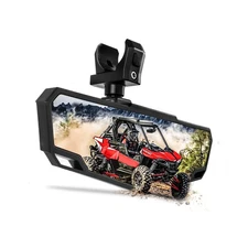 DREAMIZER UTV Rear View Mirror, 360°Adjustable Angle for 1.5" to 2.0 inch R