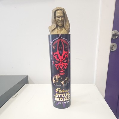 Star Wars - Episode 1 - Darth Maul Cadburys Schokoladenbehälter Weihnachtsgeschenk