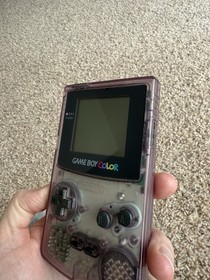 Nintendo Game Boy Color Handheld System - Atomic Purple