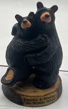 Jeff Fleming Bearfoots Forever Always Bear Figurine Demdaco Big Sky Carvers 5"