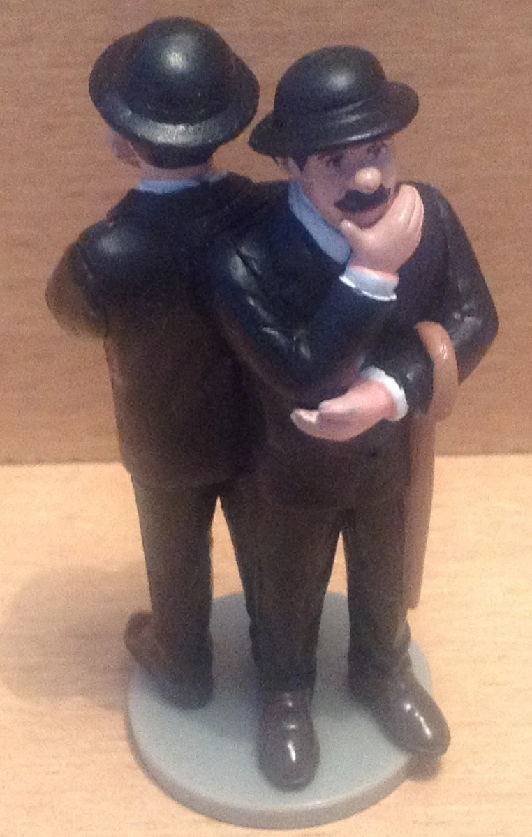 FIGURINE PVC TINTIN KUIFJE HERGE PION D' ECHEC LE FILM LES DUPOND DETECTIVE