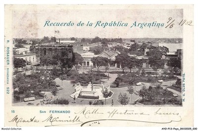 AYOP13-1197-ARGENTINE - Recuerdo De La Republica Argentina