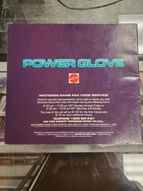 Instruction Manual for NES Power Glove