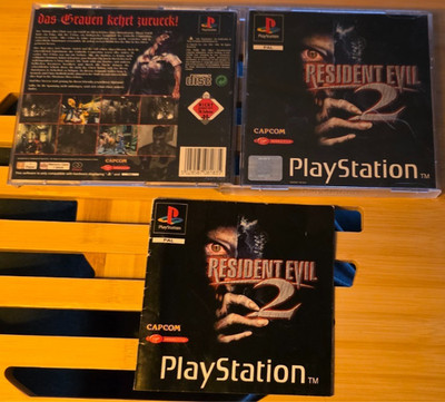 Resident Evil 2 Original Sony PlayStation PSX 1999 inkl. OVP und Anleitung
