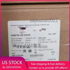 AB 2097-V33PR5 Kinetix 300 EtherNet/IP Indexing Servo Drive 2kW US Free Tax
