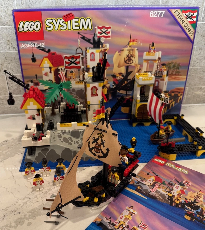ВИНТАЖНЫЙ НАБОР LEGO ПИРАТЫ 6277 ИМПЕРСКАЯ ТОРГОВАЯ ПОЧТА ОРИГИНАЛЬНАЯ КОРОБКА И РУКОВОДСТВО 100% - Изображение 3 из 4