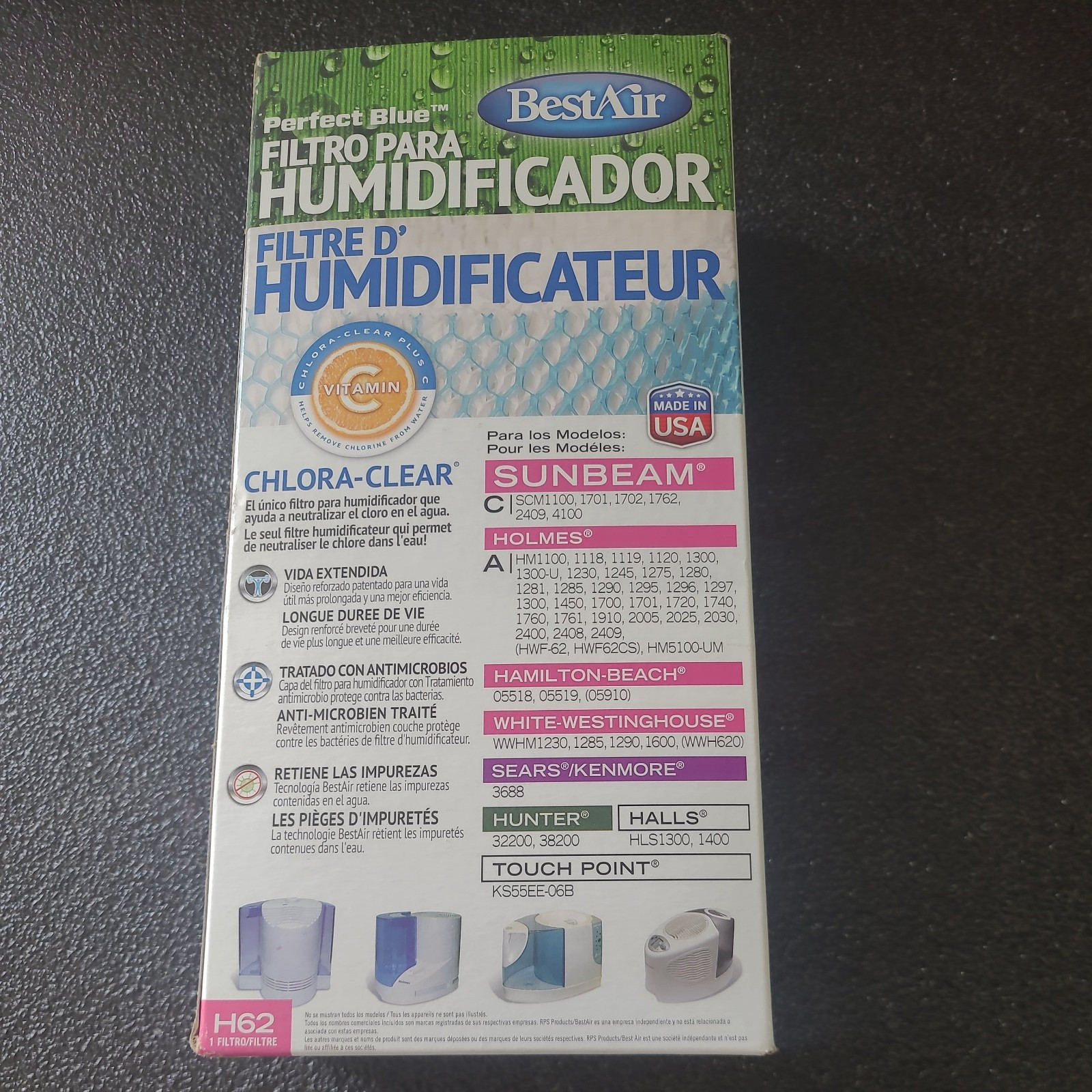 Best Air Humidifier Replacement Filter  H62