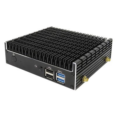 Skynew Mini PC, Small PC, Fanless, Almost Silent, 4K Compatible, Intel Pentium 5