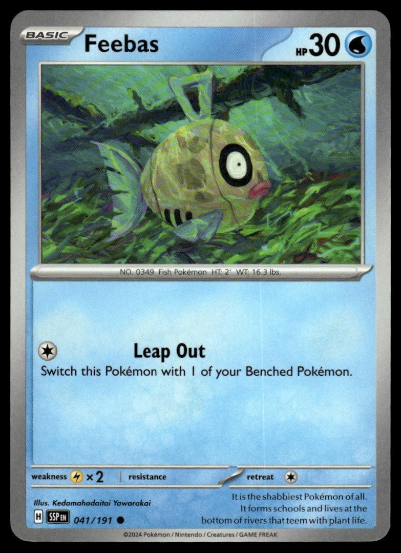 Feebas SV08: Surging Sparks 041/191 Normal NM