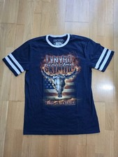 Lynyrd Skynyrd Live Nation "Made in America" Graphic Ringer Shirt Blue/White XL