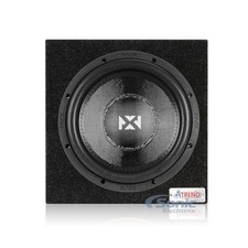 NVX VCW122 V3 2400W 12" Car Subwoofer with Enclosure 12SQ