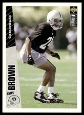 Larry Brown 1996 Collector's Choice Update #U148 Oakland Raiders 31200 Football